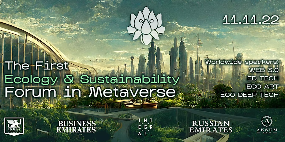 First Ecology and Sustainability Forum in Metaverse