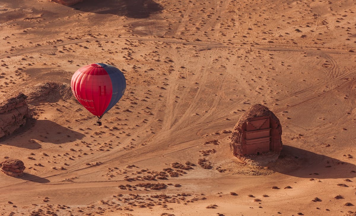 Saudi Arabia Enables AlUla Visitors to Ride Air Balloon in Metaverse Featured Image