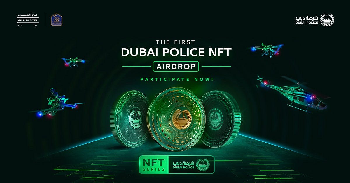 أفضل مشروع NFT حكومي تذهب لشرطة دبي ضمن جوائز NFT العالمية Featured Image