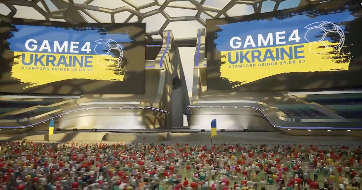 عرض مباراة خيرية لدعم أوكرانيا في الواقع الافتراضي Featured Image